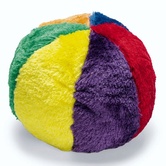 Karlie Plüschball bunt - 14 cm - Kuschelball Hundespielzeug Quitschie