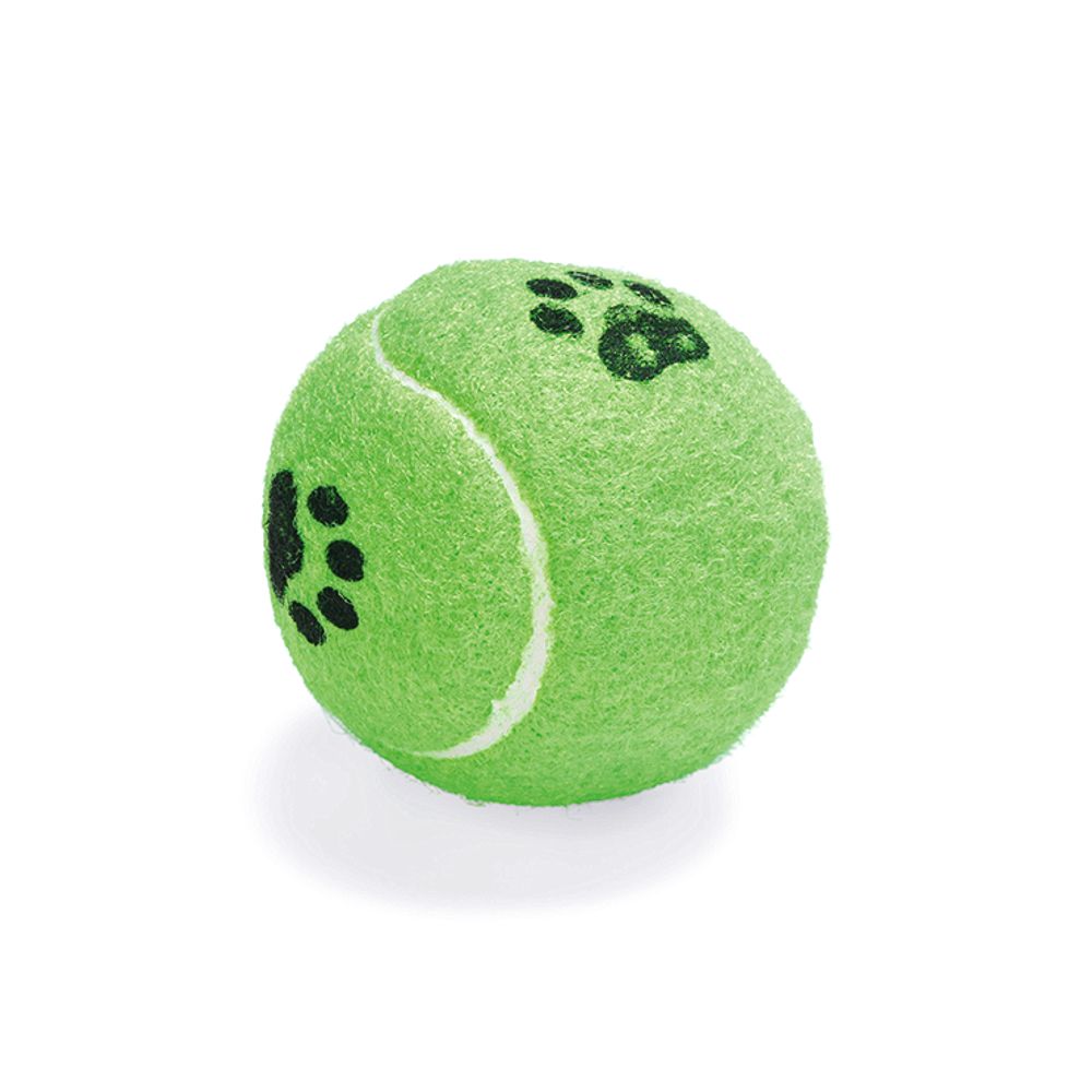 Karlie Hunde-Tennisbälle 3er Set - 6,3 cm - gelb grün orange Apportierspiel Ball