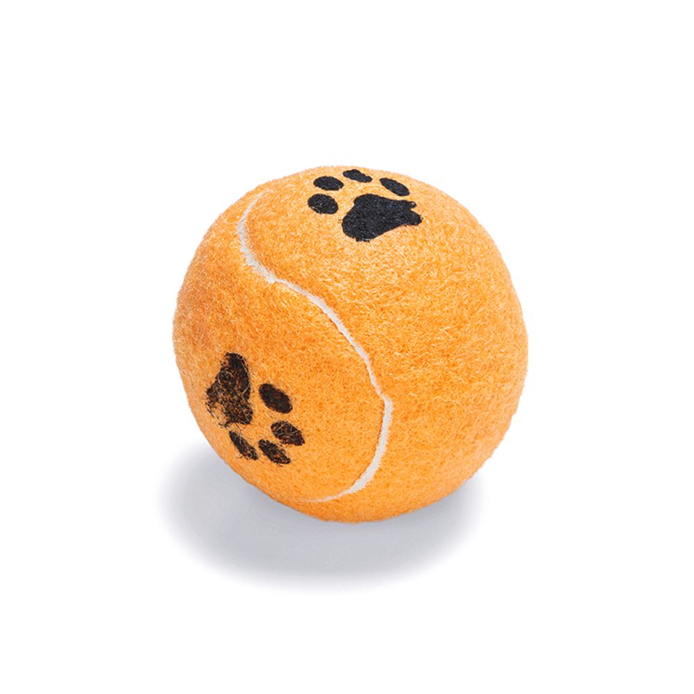 Karlie Hunde-Tennisbälle 3er Set - 6,3 cm - gelb grün orange Apportierspiel Ball
