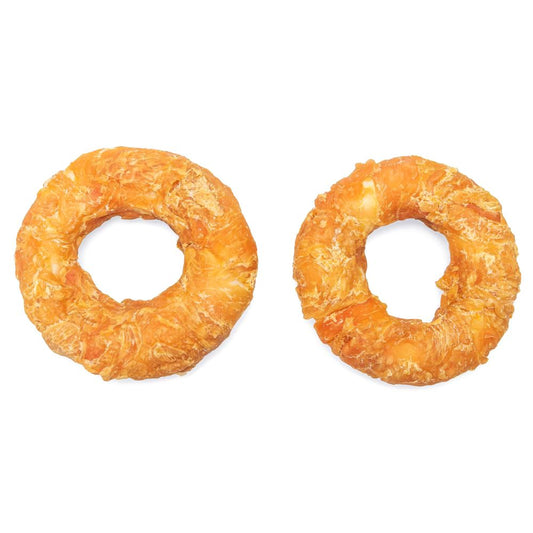 5 cm - Rinderhaut Kausnack Leckerli Ring Hundesnack MegaPack