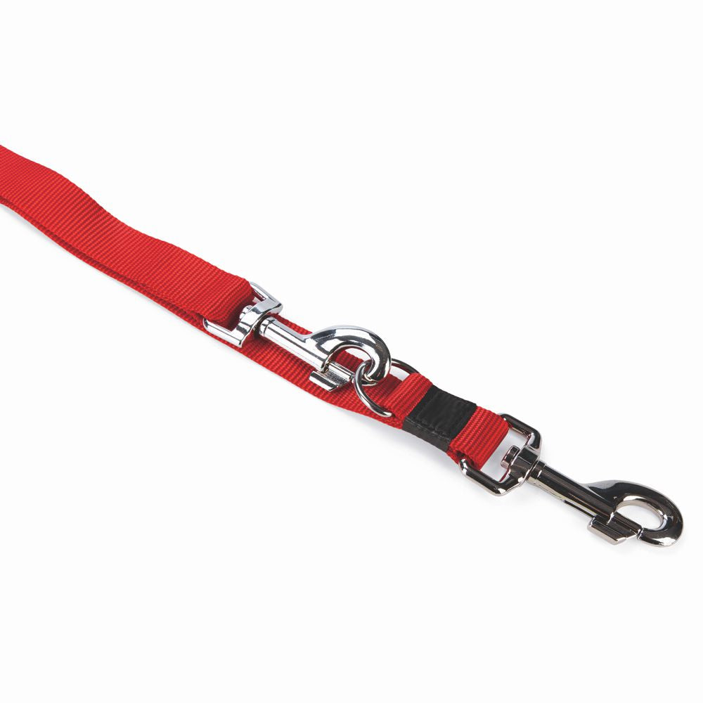 Karlie Führleine ART SPORTIV PLUS - rot - 250 cm - 25 mm - Nylon Hundeleine