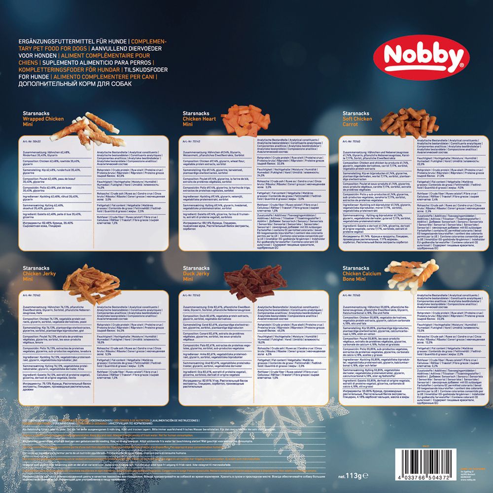 Nobby Adventskalender für Hunde - Weihnachtskalender Leckerli Weihnachten 2025