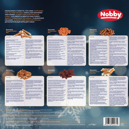 Nobby Adventskalender für Hunde - Weihnachtskalender Leckerli Weihnachten 2025