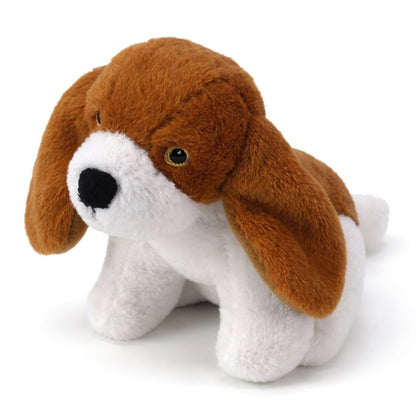 Nobby Hundespielzeug - Plüsch Hund - Spiel für Welpen - Kuscheltier - quitscht