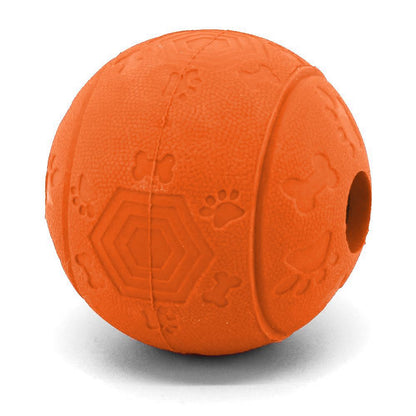 Nobby Gummi Snackball - 6,5 cm - Beschäftigungsball Futterball - Snack Leckerli