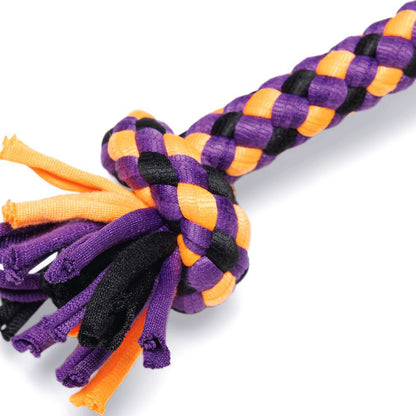 Nobby HALLOWEEN Plüsch-Hundespielzeug Spinne - 30 cm - Kuscheltier Seil Squeaker