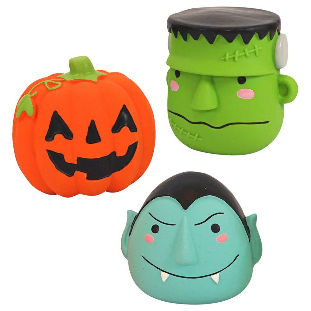 Nobby HALLOWEEN Latex-Hundespielzeug - 10 cm - Apportierspiel Squeaker