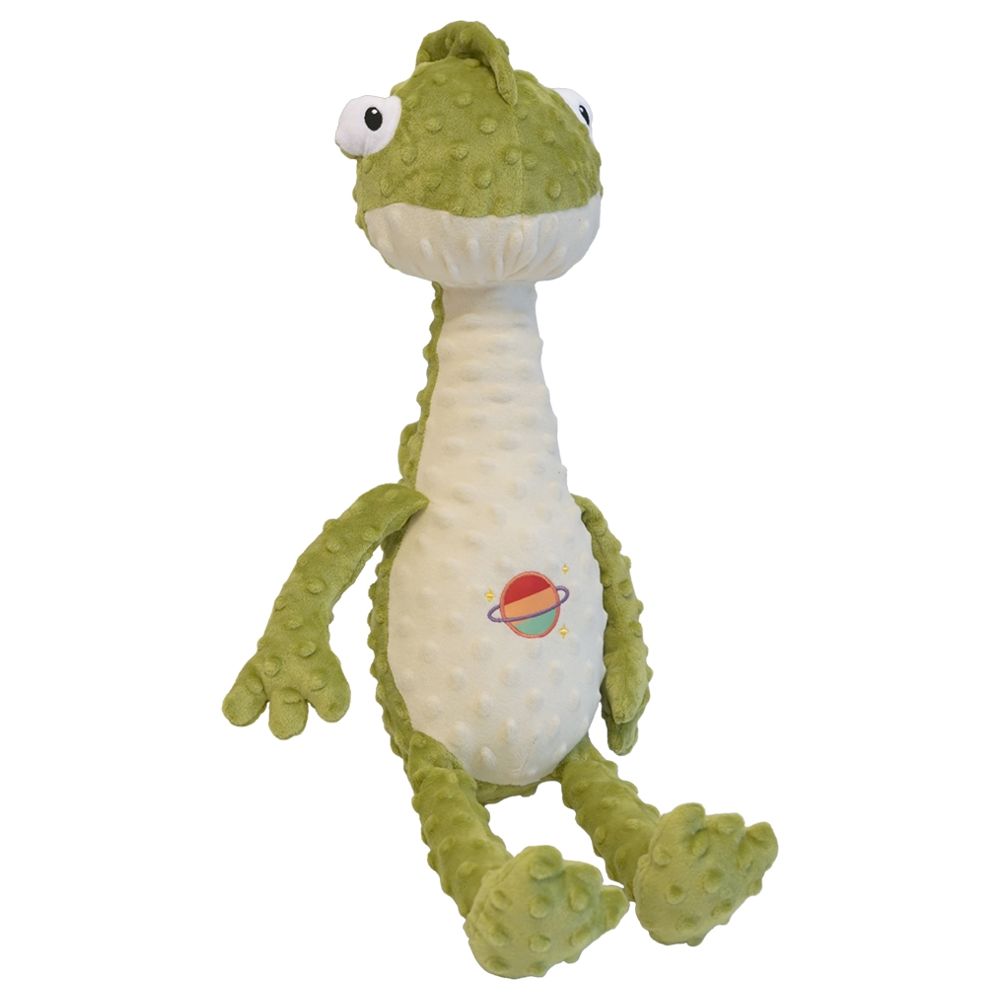 Nobby Plüsch-Hundespielzeug CHAMÄLEON - 57 cm - knistert quietscht - Plüschtier Kuscheltier Hund