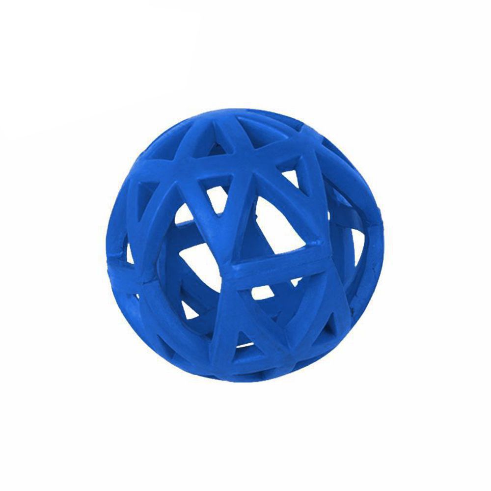 Nobby Vollgummi Spielzeug Gitterball - Hundespiel Kauspielzeug Ball Gummiball