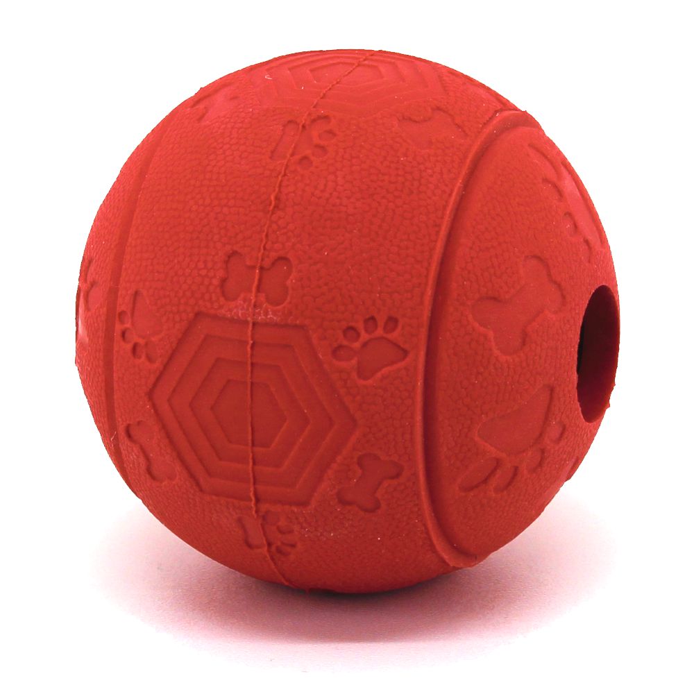 Nobby Gummi Snackball - 8 cm - rot