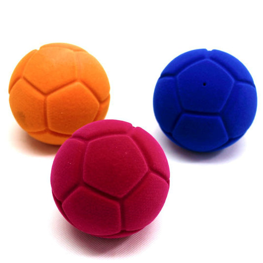 Nobby TPR Fußball - Hundespiel Apportierspiel Spielzeug Gummiball mit Squeaker