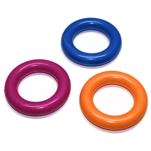 Nobby Gummiring 9 cm - Ring Hundespielzeug Wurfspiel Apportierspiel Zahnpflege