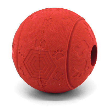 Nobby Gummi Snackball - 8 cm - rot