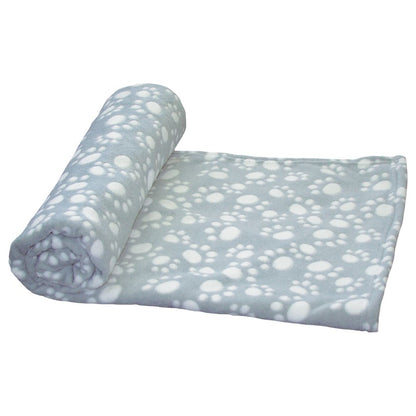 Nobby Fleecedecke EMMI - 75 x 100 cm - grau