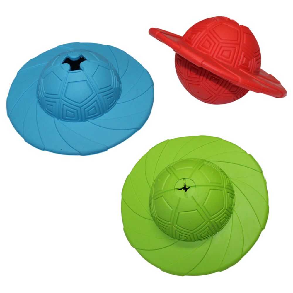 Nobby Vollgummi SnackDisk - 14 cm - Snackball Futterball Beschäftigungsball Leckerli