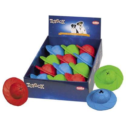 Nobby Vollgummi SnackDisk - 14 cm - Snackball Futterball Beschäftigungsball Leckerli