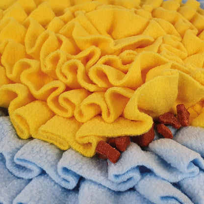 Nobby Schnüffelmatte TARGET - Ø 54 cm - Schnüffelteppich für Hunde und Katzen