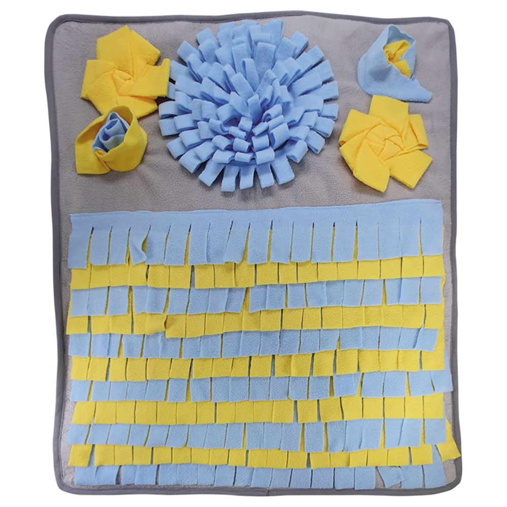 Nobby Schnüffelmatte GARDEN - 67 x 57 cm - Schnüffelteppich für Hunde und Katzen