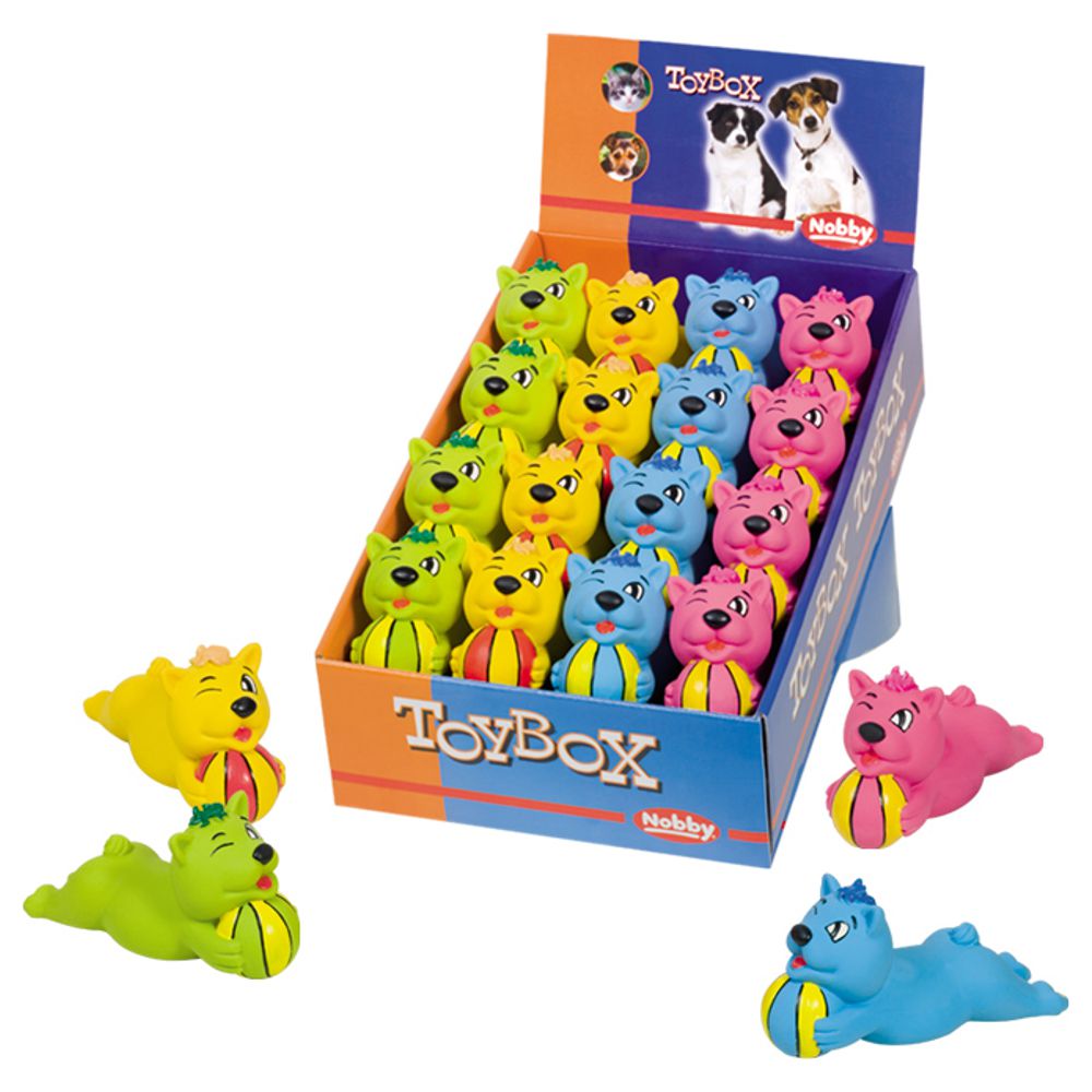 5 cm - Hundespielzeug Apportierspiel quietscht