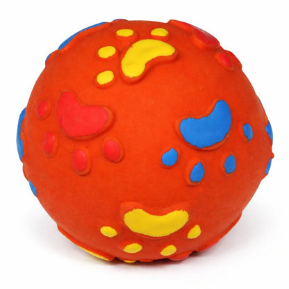 Nobby Latex Pfotenball - orange