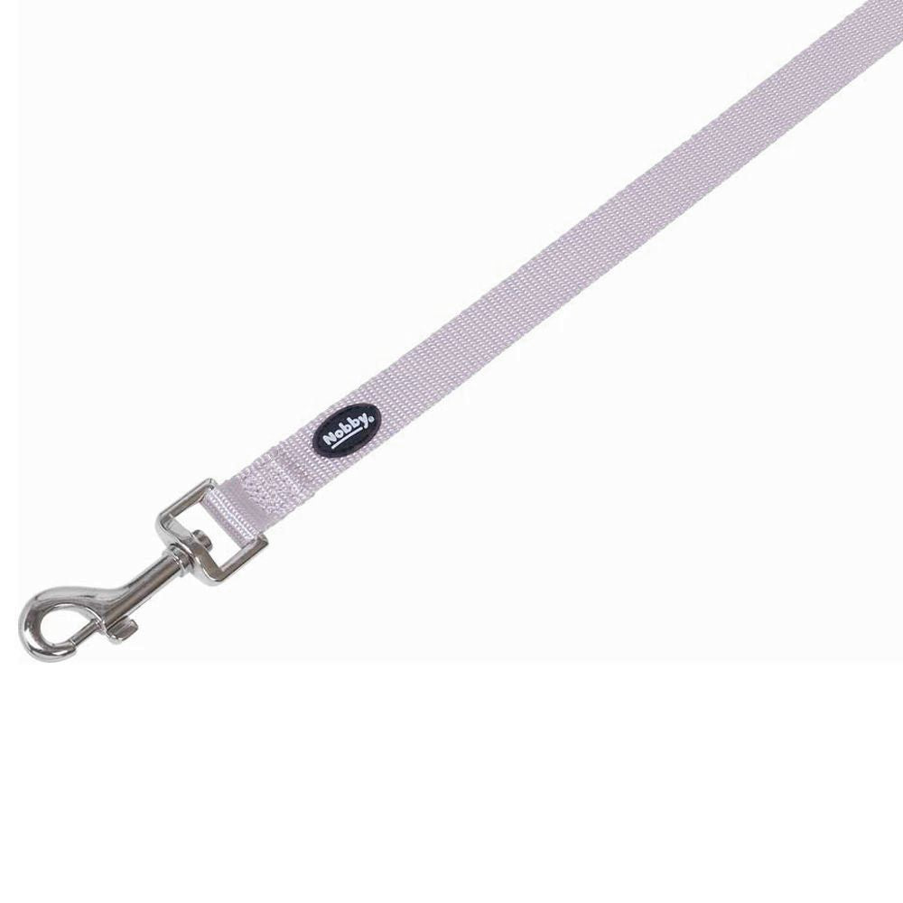 Nobby Leine CLASSIC 120 cm lang - 10/15/20/25 mm breit - Nylon Hundeleine 1,2 m