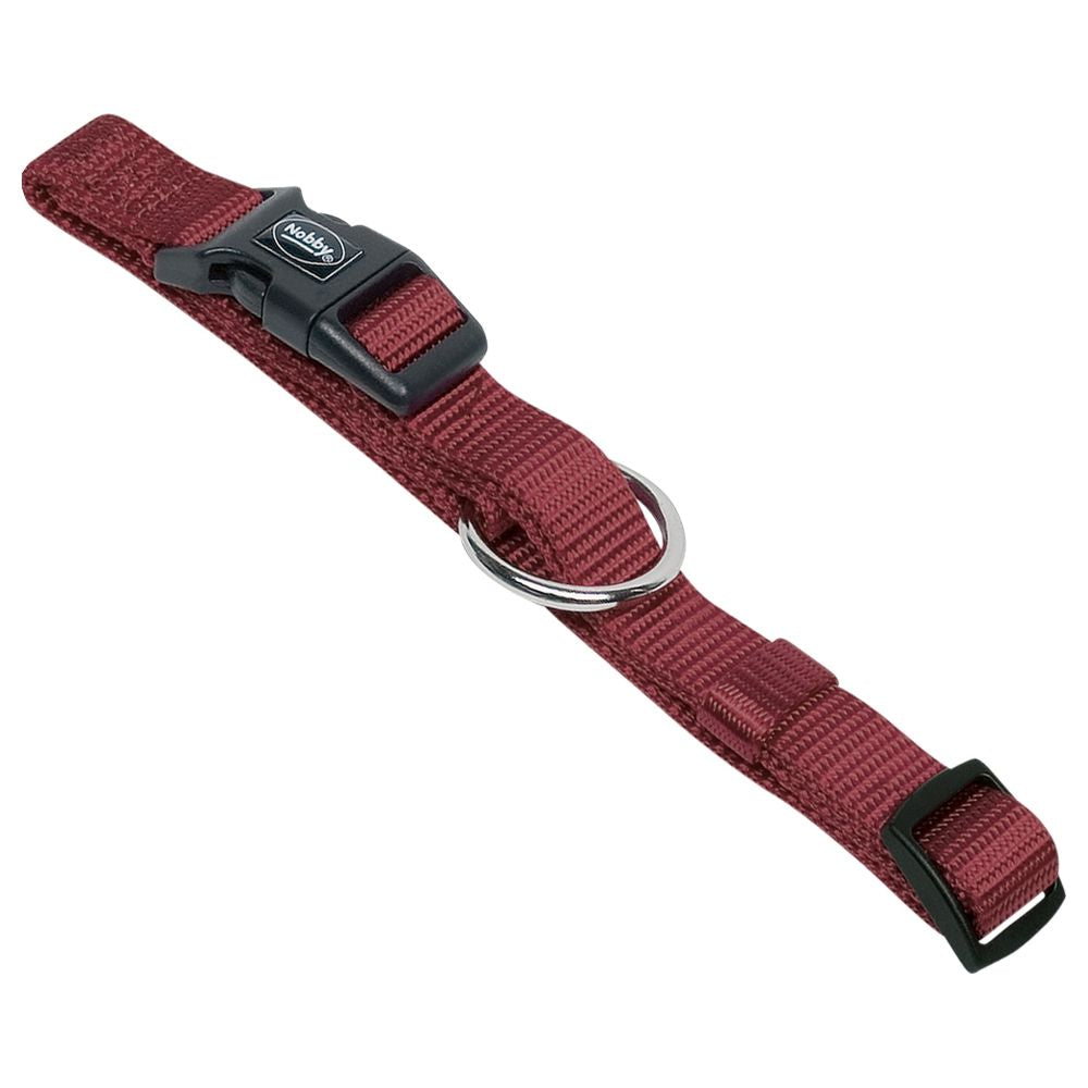 Nobby Halsband CLASSIC XXS/XS-S/S-M/M-L/L-XL alle Farben - Nylon Hundehalsband