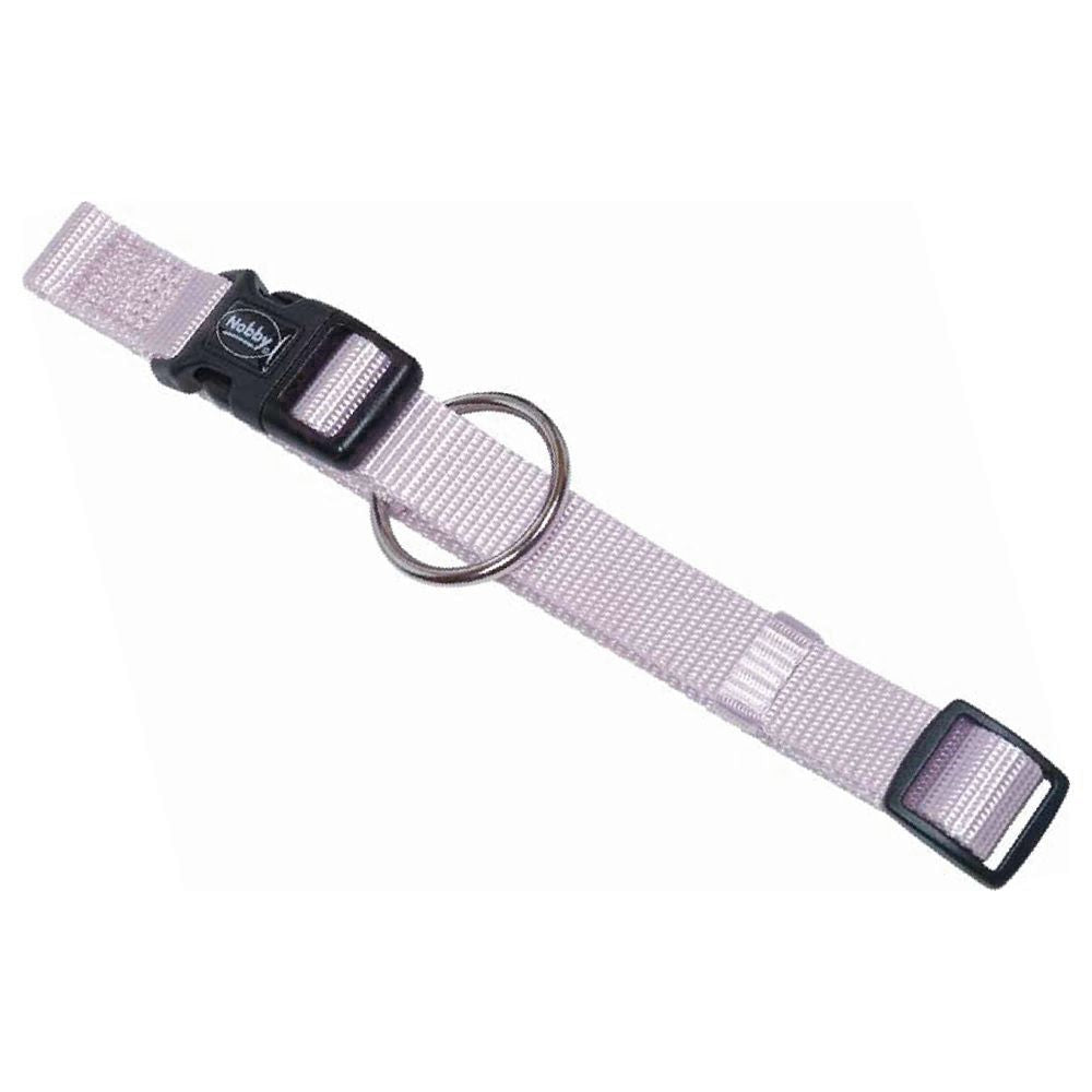 Nobby Halsband CLASSIC XXS/XS-S/S-M/M-L/L-XL alle Farben - Nylon Hundehalsband