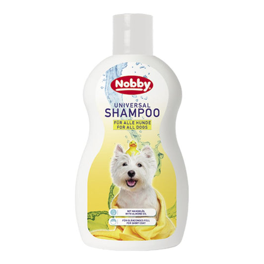 Nobby Universal-Hundeshampoo - 300 ml - Shampoo mit Mandelöl - alle Rassen