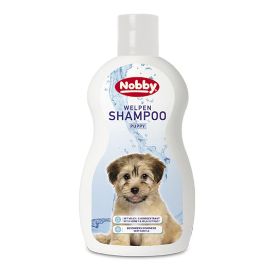 Nobby Welpen-Hundeshampoo - 300 ml - Shampoo mit Milch- und Honigextrakt