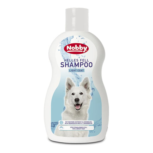 Nobby Helles Fell-Hundeshampoo - 300 ml - Shampoo mit Seetang-Extrakt Lavendelöl