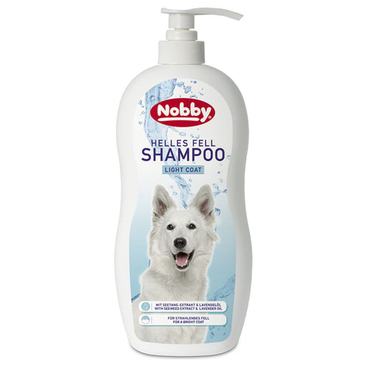 Nobby Helles Fell-Hundeshampoo - 1000 ml - Shampoo m. Seetang-Extrakt Lavendelöl