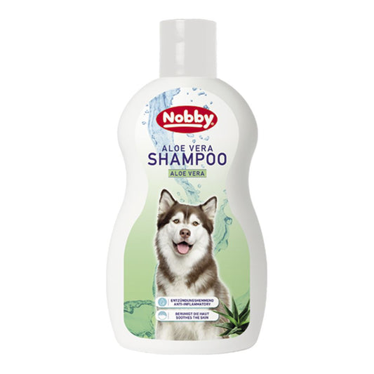 Nobby Aloe Vera-Hundeshampoo - 300 ml - Shampoo für trockenes strapaziertes Fell