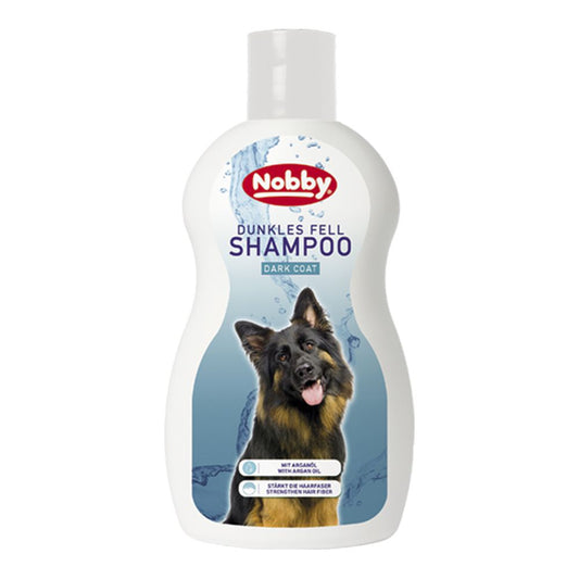 Nobby Dunkles Fell-Hundeshampoo - 300 ml - Shampoo mit marokkanischem Arganöl