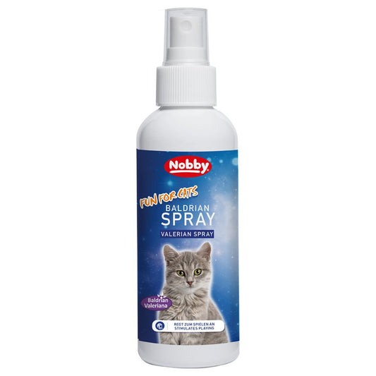 Nobby Baldrian-Spray für Katzen - spielanregend - Extrakt aus Baldrianpflanze