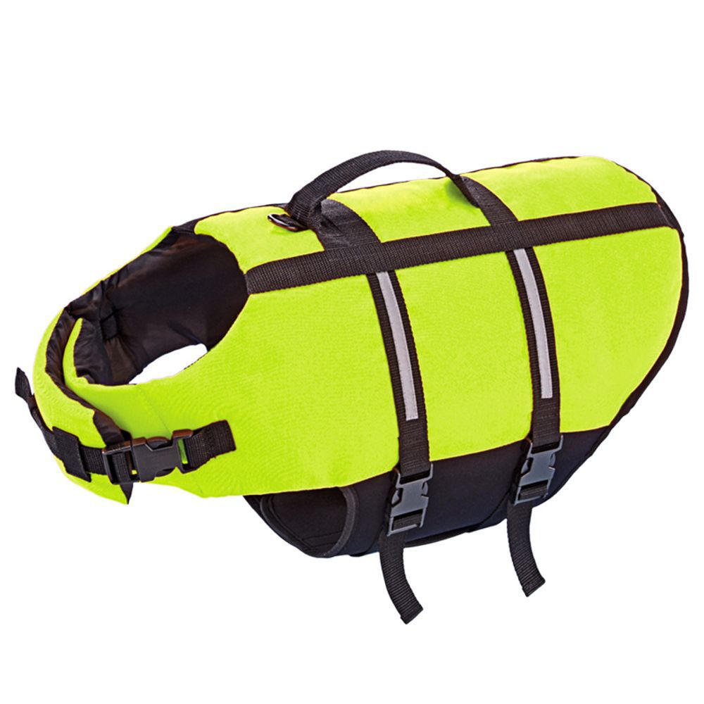 Nobby Schwimmhilfe für Hunde - S / neon gelb