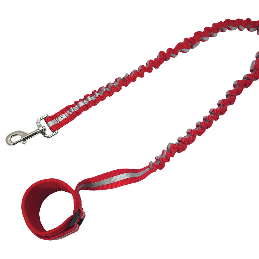 Nobby Joggingleine ELASTIC mit Handschlaufe - Walkingleine Sportleine elastisch