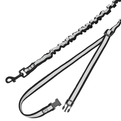 Nobby Joggingleine ELASTIC mit Hüftgurt - Walkingleine Sportleine elastisch