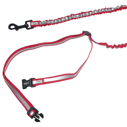 Nobby Joggingleine ELASTIC mit Hüftgurt - Walkingleine Sportleine elastisch