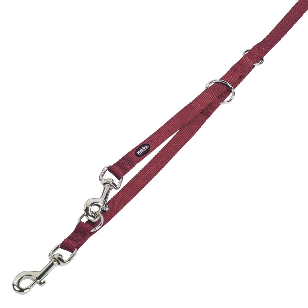 Nobby Führleine CLASSIC 200 cm - 10/15/20/25 mm - Nylon Leine Hundeleine 2 m