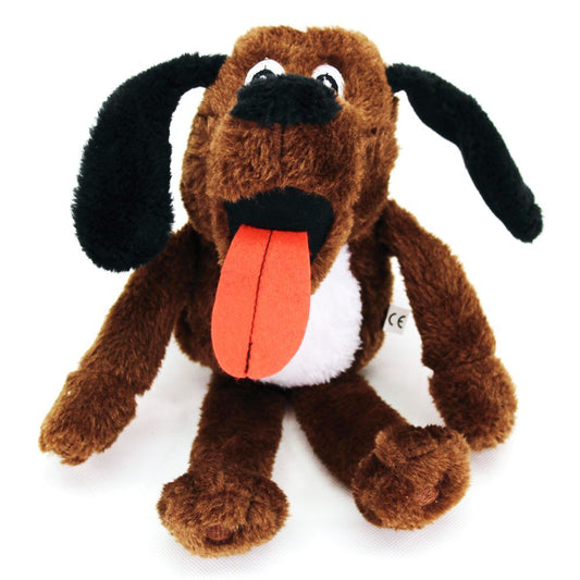 Nobby Plüsch-Hundespielzeug LUMPI - 30 cm - Plüschtier Kuscheltier Hund Squeaker