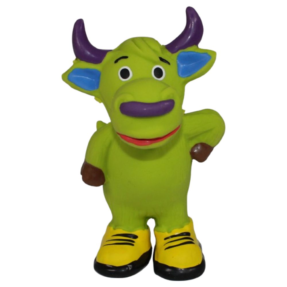 Nobby Latex Hundespielzeug - 3er Set - Vogel/Ente/Kuh - Tierfiguren - quitscht