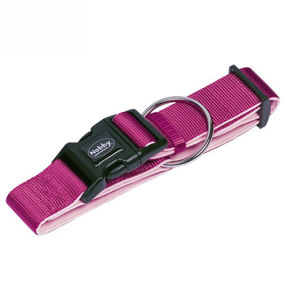 Nobby Halsband CLASSIC PRENO EXTRA - L-XL / 64 - himbeere