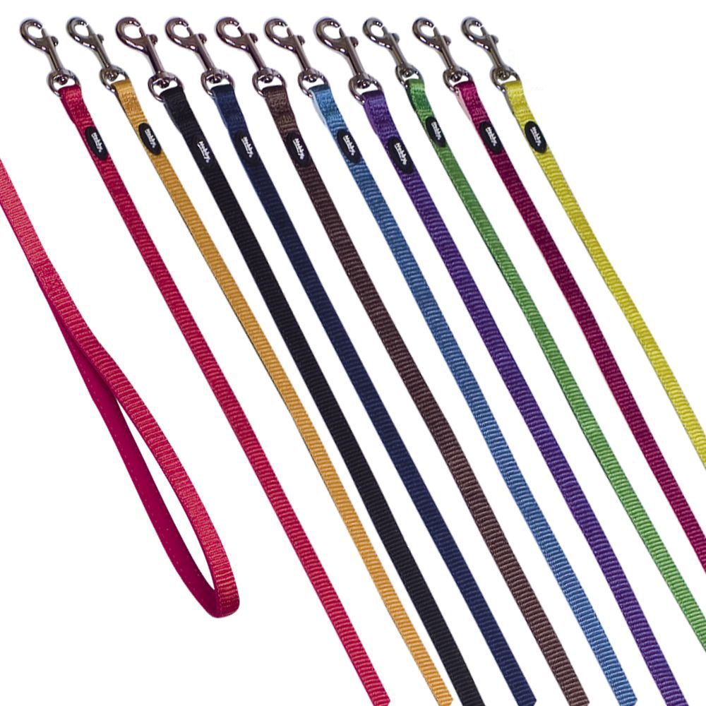 Nobby Leine CLASSIC PRENO MINI - 120 cm lang 10 mm breit - Nylon Hundeleine