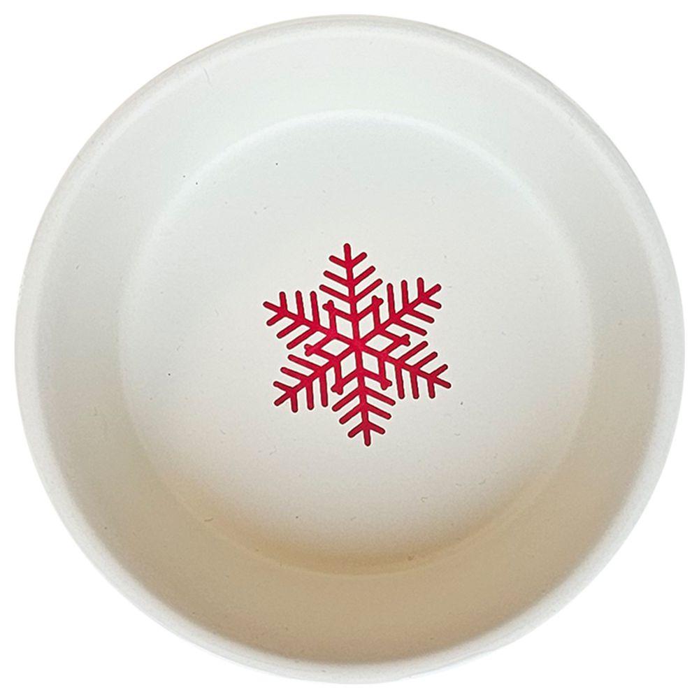 Nobby Edelstahl-Napf HAPPY XMAS - Futternapf Hundenapf Wassernapf Katzennapf