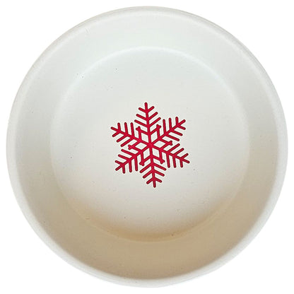 Nobby Edelstahl-Napf HAPPY XMAS - Futternapf Hundenapf Wassernapf Katzennapf