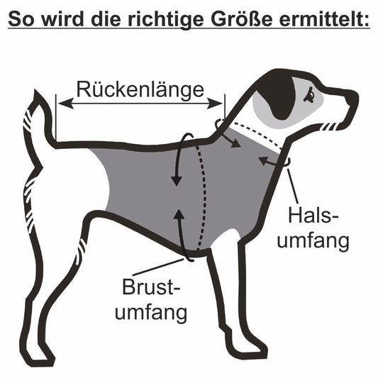 Nobby Hundepullover KUPA - grau - Sweater Hundemantel Hundejacke
