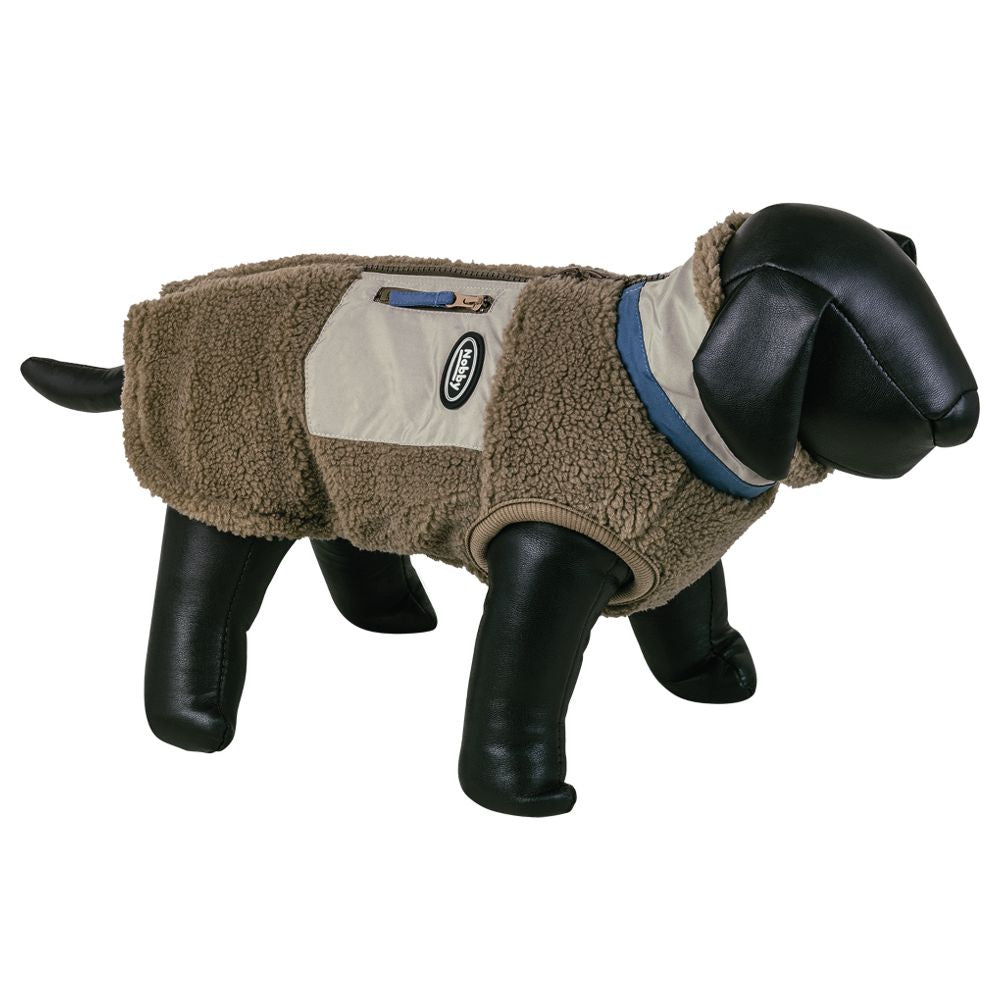 Nobby Hundepullover FILPA - braun - Sweater Hundemantel Hundejacke
