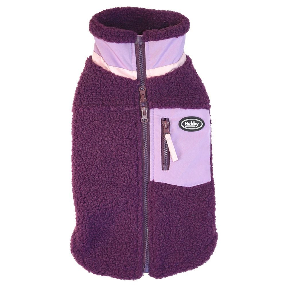 Nobby Hundepullover FILPA - braun & lila - Sweater Hundemantel Hundejacke