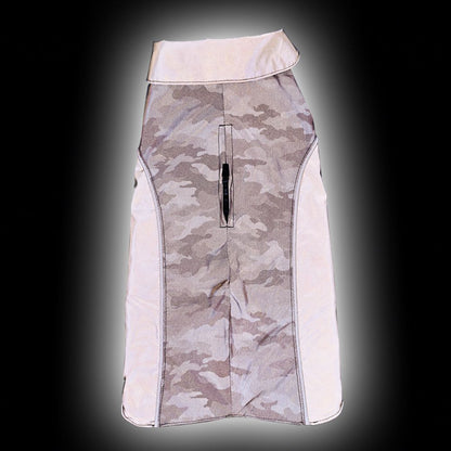 Nobby Hundemantel TISIN - grau camouflage - Hundejacke Regenmantel Hundepullover