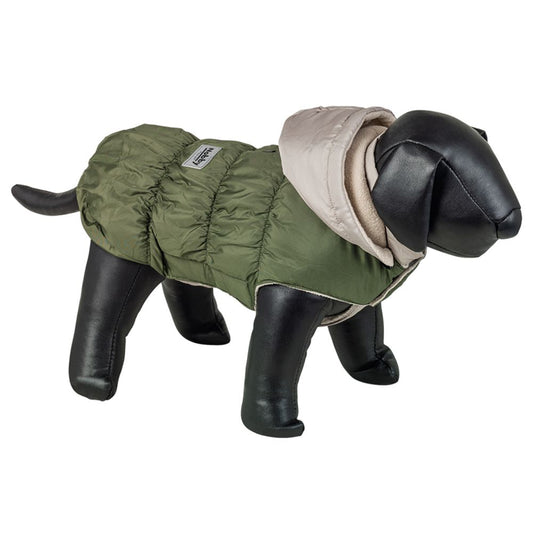 Nobby Hundemantel MUTA - olivgrün - Hundejacke Regenmantel Hundepullover